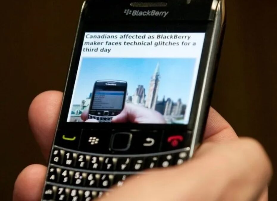 ¡Adiós, Blackberry! Gracias por todo