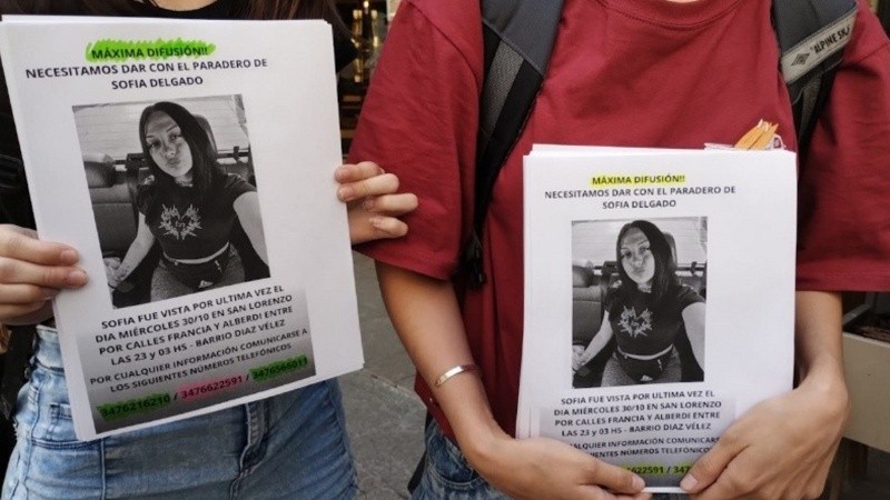 De acuerdo a Fiscalía, la última señal del celular de Sofía Delgado impactó en Puerto