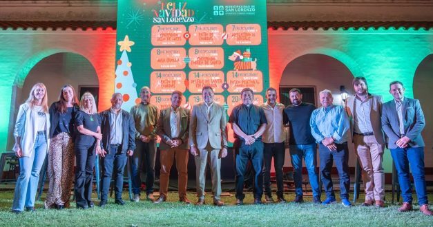 Una vez más, la comunidad de San Lorenzo recibirá la Navidad con múltiples atracciones y un marco deslumbrante en la avenida