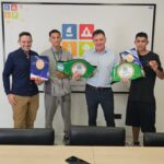 El intendente Raimundo recibió a boxeadores sanlorencinos campeones del Mercosur