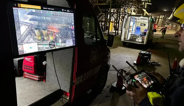 Tras el incendio en Vicentin: la planta fue aislada y evalúan los daños materiales